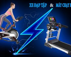 Xe đạp tập và máy chạy bộ : Máy tập cardio nào tốt hơn