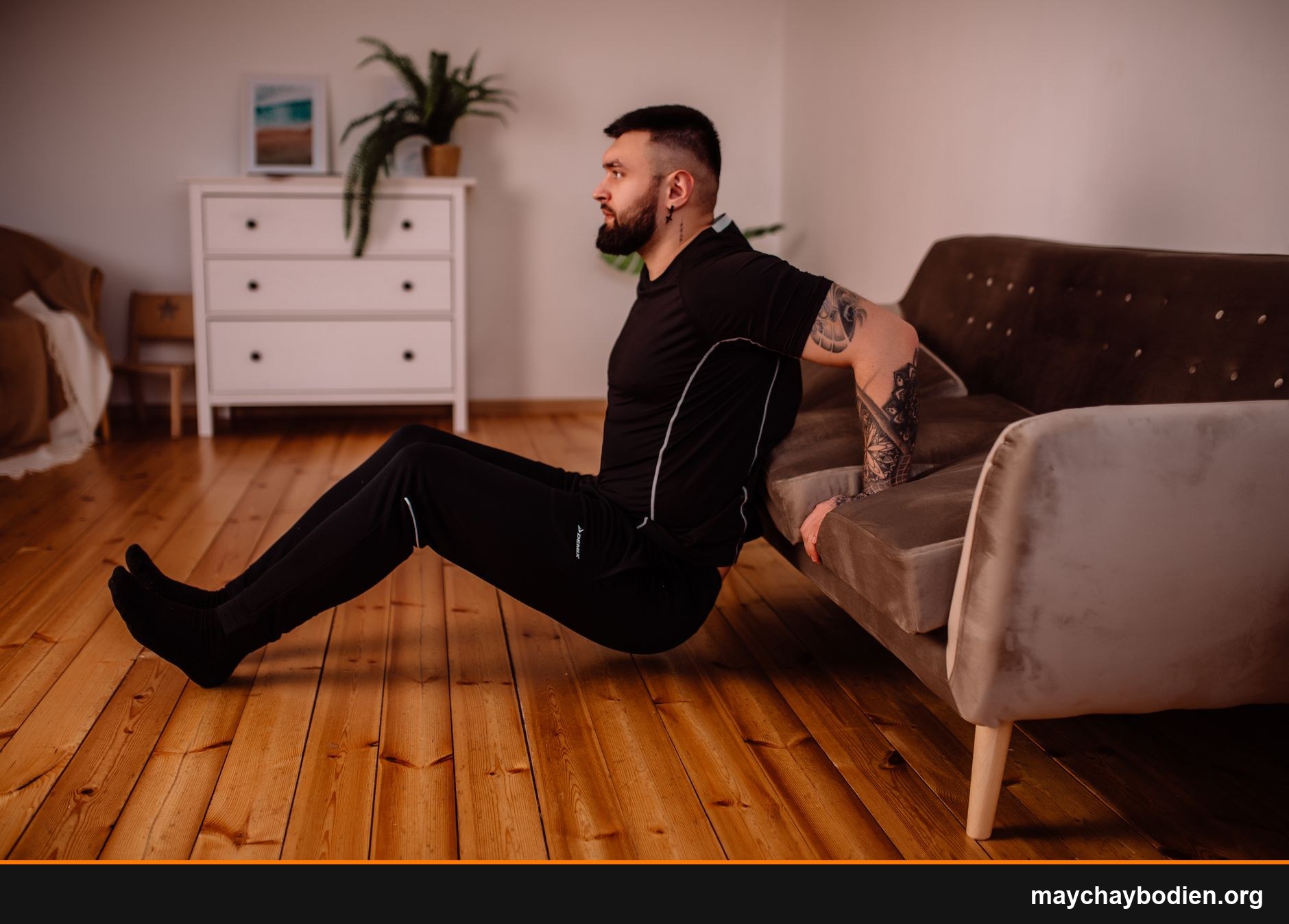 bài tập bắp tay trước biceps không cần tạ hướng dẫn