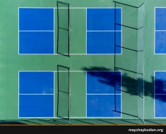 cách làm sân pickleball tại nhà đơn giản